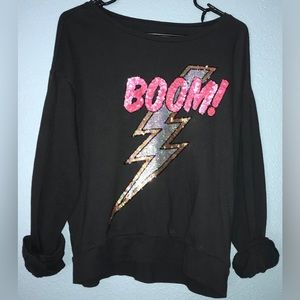 VS PINK! Bling Sweatshirt Size M